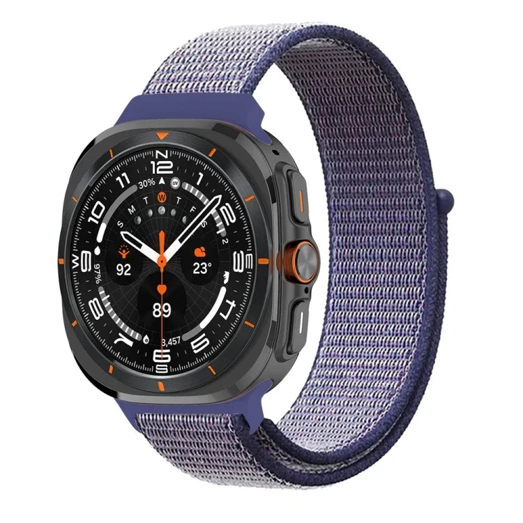 Dây đồng hồ vòng nylon kết nối nhựa, Dành cho Samsung Galaxy Watch Ultra 47mm / Ultra 2025