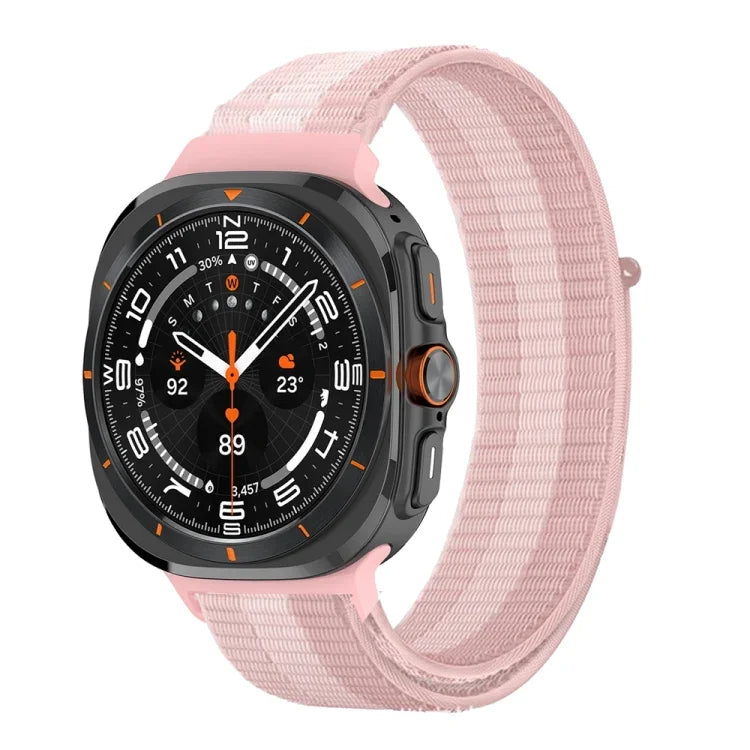 Dây đồng hồ vòng nylon kết nối nhựa, Dành cho Samsung Galaxy Watch Ultra 47mm / Ultra 2025