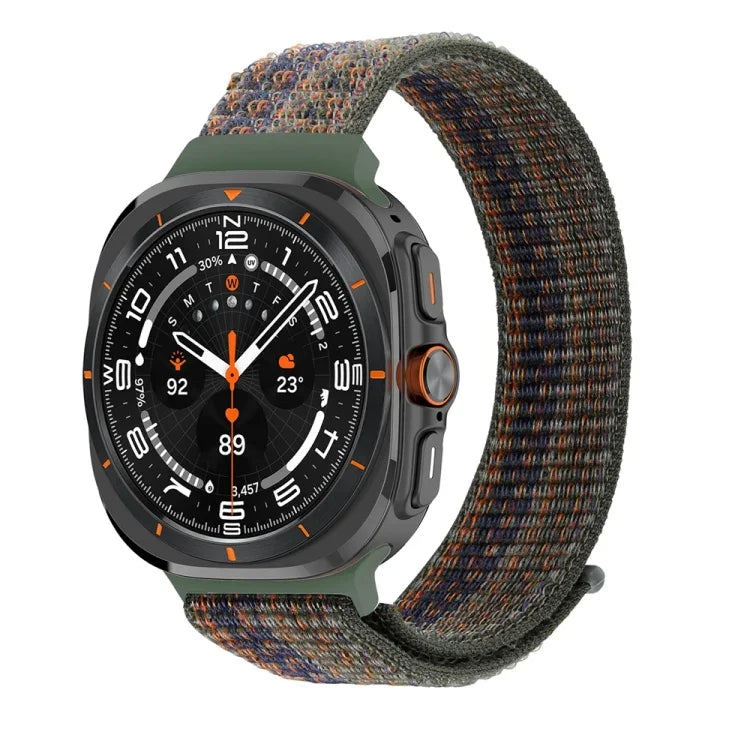 Dây đồng hồ vòng nylon kết nối nhựa, Dành cho Samsung Galaxy Watch Ultra 47mm / Ultra 2025
