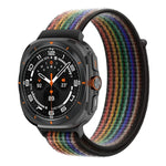 Dây đồng hồ vòng nylon kết nối nhựa, Dành cho Samsung Galaxy Watch Ultra 47mm / Ultra 2025