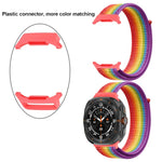 Dây đồng hồ vòng nylon kết nối nhựa, Dành cho Samsung Galaxy Watch Ultra 47mm / Ultra 2025