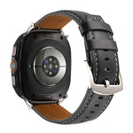 Dây đồng hồ da thật trơn, Dành cho Samsung Galaxy Watch Ultra 47mm / Ultra 2025