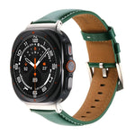 Dây đồng hồ da thật trơn, Dành cho Samsung Galaxy Watch Ultra 47mm / Ultra 2025