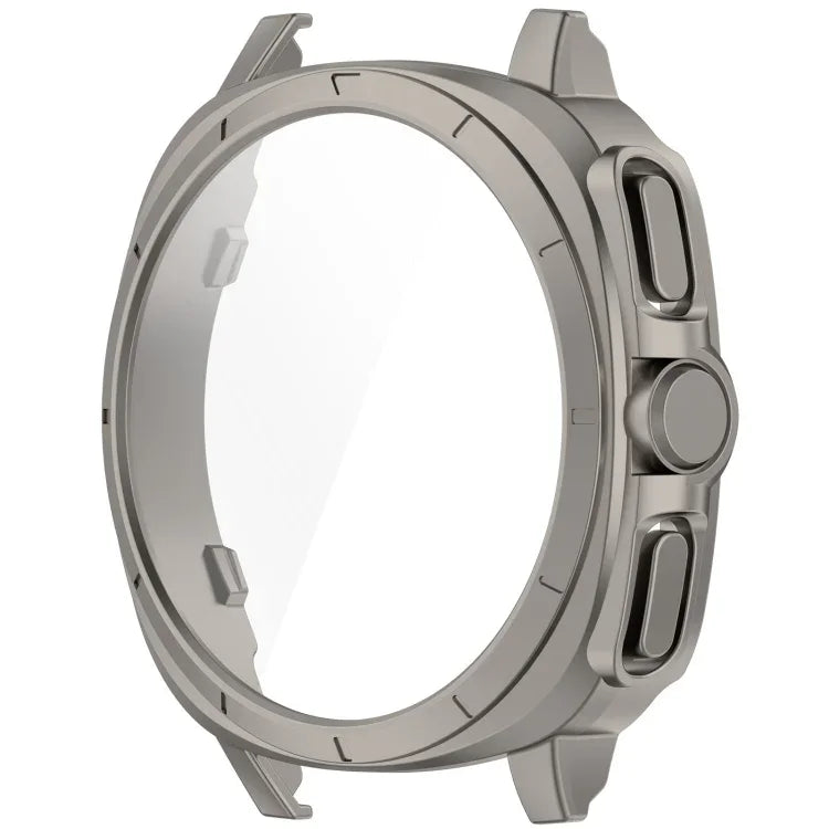 Ốp bảo vệ đồng hồ tích hợp PC + phim cường lực, Dành cho Samsung Galaxy Watch 7 44mm