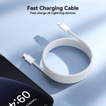 Cáp Sạc Nhanh JOYROOM S-A45 30W USB-C / Type-C sang 8 Pin, Chiều Dài: 1m, Type-C sang 8 Pin