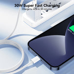 Cáp Sạc Nhanh JOYROOM S-A45 30W USB-C / Type-C sang 8 Pin, Chiều Dài: 1m, Type-C sang 8 Pin