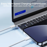 Cáp Sạc Nhanh JOYROOM S-A45 30W USB-C / Type-C sang 8 Pin, Chiều Dài: 1m, Type-C sang 8 Pin