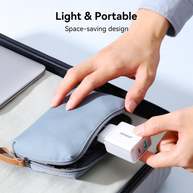 Bộ sạc nhanh 30W USB+USB-C / Type-C JOYROOM JR-TCF15, phích cắm EU, phích cắm UK
