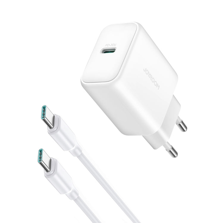 Bộ sạc nhanh USB-C / Type-C JOYROOM JR-TCF24 30W kèm bộ cáp, phích cắm EU