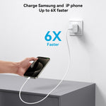 Bộ sạc nhanh USB-C / Type-C JOYROOM JR-TCF24 30W kèm bộ cáp, phích cắm EU