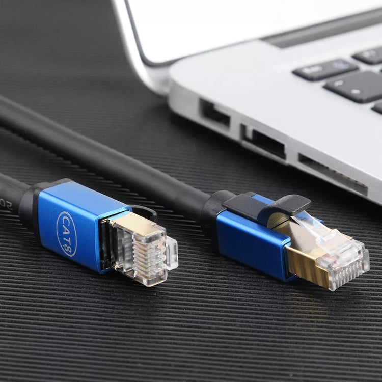 Cáp mạng LAN Ethernet CAT8e đồng nguyên chất cho switch router máy tính, dài 1m, 2m, 3m, 5m, 8m, 10m, 15m, 20m, 30m