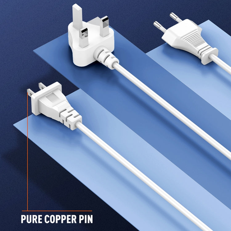Bộ sạc nhanh LDNIO A4610C PD65W đôi USB-C / Type-C + đôi USB, chiều dài cáp: 1.5m, phích cắm EU, A4610C (phích cắm UK), phích cắm US