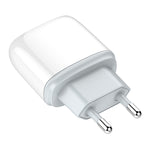 Bộ sạc nhanh QC3.0 / PD20W USB + Type-C LDNIO Q229 kèm cáp USB sang 8 Pin dài 1m, phích cắm EU, phích cắm UK, phích cắm US