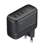 Bộ sạc GaN 65W LDNIO Q367 3 cổng USB-C / Type-C kèm cáp USB-C / Type-C sang USB-C / Type-C dài 1m, phích cắm EU, phích cắm UK, phích cắm US