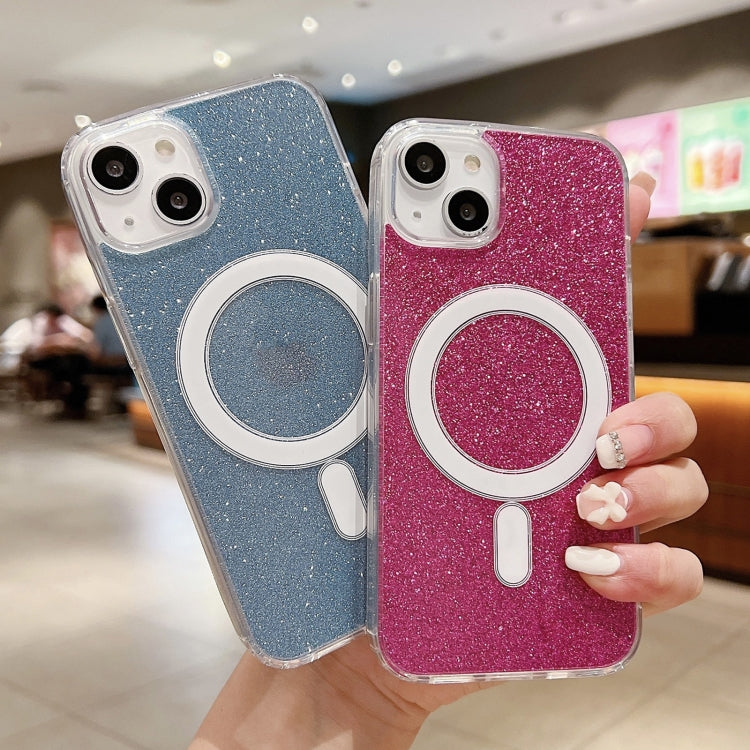 Ốp lưng điện thoại MagSafe trong suốt có kim tuyến acrylic, dành cho iPhone XS Max, iPhone 8 Plus / 7 Plus