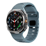 Dây đồng hồ silicone vân sóng khóa ngược, dành cho Samsung Galaxy Watch Ultra 47mm / Ultra 2025