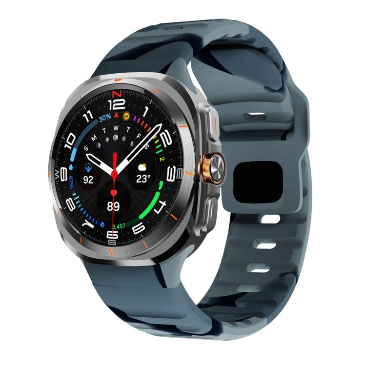 Dây đồng hồ silicone vân sóng khóa ngược, dành cho Samsung Galaxy Watch Ultra 47mm / Ultra 2025