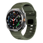 Dây đồng hồ silicone vân sóng khóa ngược, dành cho Samsung Galaxy Watch Ultra 47mm / Ultra 2025