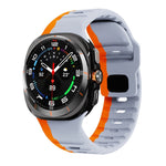 Dây đồng hồ silicone vân sóng khóa ngược, dành cho Samsung Galaxy Watch Ultra 47mm / Ultra 2025