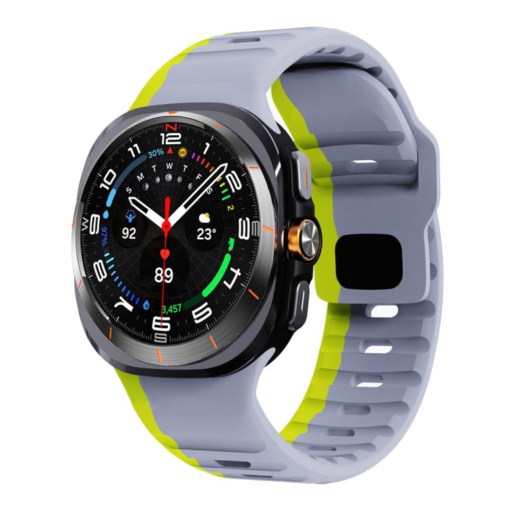 Dây đồng hồ silicone vân sóng khóa ngược, dành cho Samsung Galaxy Watch Ultra 47mm / Ultra 2025