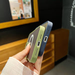 Ốp lưng điện thoại MagSafe cảm giác da Hawkeye, dành cho iPhone XS / X, iPhone XR, iPhone XS Max, iPhone 8 Plus / 7 Plus