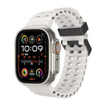 Dây đồng hồ silicone lỗ đôi Ocean, Dành cho Apple Watch SE 2023 44mm, Dành cho Apple Watch Ultra 2 49mm, Dành cho Apple Watch Series 9 45mm