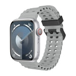 Dây đồng hồ silicone lỗ đôi Ocean, Dành cho Apple Watch Series 7 45mm, Dành cho Apple Watch SE 44mm, Dành cho Apple Watch Series 6 44mm