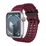 Dây đồng hồ silicone lỗ đôi Ocean, Dành cho Apple Watch Series 7 45mm, Dành cho Apple Watch SE 44mm, Dành cho Apple Watch Series 6 44mm