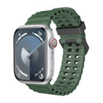 Dây đồng hồ silicone lỗ đôi Ocean, Dành cho Apple Watch Series 7 45mm, Dành cho Apple Watch SE 44mm, Dành cho Apple Watch Series 6 44mm