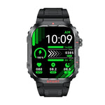 G45 Đồng hồ thông minh chống nước 10m màn hình 2.01 inch Dây silicone, Hỗ trợ đèn pin / gọi Bluetooth / HRV