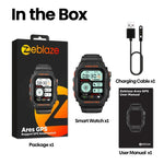 Zeblaze Ares Đồng hồ thông minh GPS bền bỉ, Hỗ trợ đo nhịp tim / oxy máu Pulse Ox