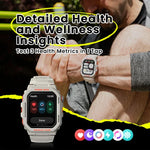 Zeblaze Ares Đồng hồ thông minh GPS bền bỉ, Hỗ trợ đo nhịp tim / oxy máu Pulse Ox