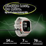 Zeblaze Ares Đồng hồ thông minh GPS bền bỉ, Hỗ trợ đo nhịp tim / oxy máu Pulse Ox