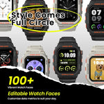 Zeblaze Ares Đồng hồ thông minh GPS bền bỉ, Hỗ trợ đo nhịp tim / oxy máu Pulse Ox