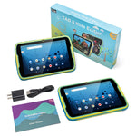 Máy tính bảng UNIWA Boxchip Tab 8 WiFi cho trẻ em, màn hình 8 inch, Android 13, CPU Allwinner A523 Octa Core, hỗ trợ Google Play, 4GB+64GB