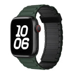 Dây đồng hồ silicone vòng nam châm ba hạt, Dành cho Apple Watch Ultra 49mm