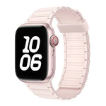 Dây đồng hồ silicone vòng nam châm ba hạt, Dành cho Apple Watch Series 8 45mm
