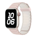 Dây đồng hồ silicone vòng nam châm ba hạt, Dành cho Apple Watch SE 40mm