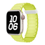 Dây đồng hồ silicone vòng nam châm ba hạt, Dành cho Apple Watch SE 40mm