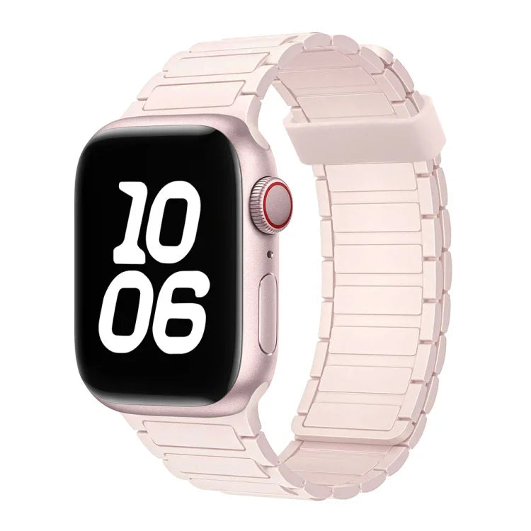 Dây đồng hồ silicone vòng nam châm ba hạt, Dành cho Apple Watch Series 6 40mm