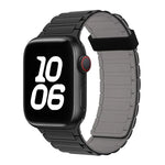 Dây đồng hồ silicone vòng nam châm ba hạt, Dành cho Apple Watch Series 6 44mm