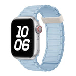 Dây đồng hồ silicone vòng nam châm ba hạt, Dành cho Apple Watch Series 3 42mm