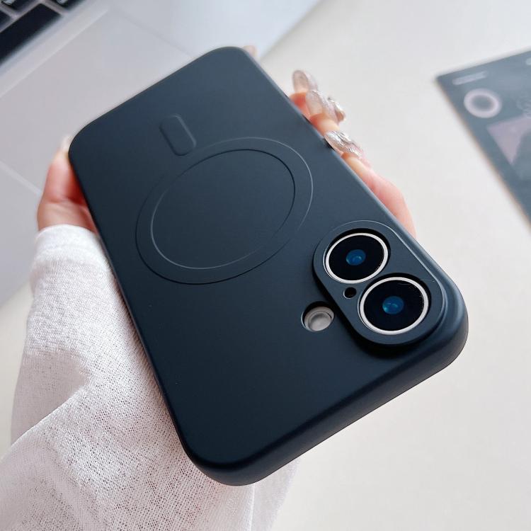 Ốp điện thoại nam châm MagSafe bằng silicone lỏng màu trơn, dành cho iPhone 17, dành cho iPhone Air, dành cho iPhone 16 Pro Max