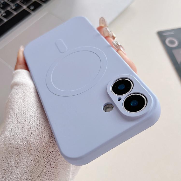 Ốp điện thoại nam châm MagSafe bằng silicone lỏng màu trơn, dành cho iPhone 17, dành cho iPhone Air, dành cho iPhone 16 Pro Max