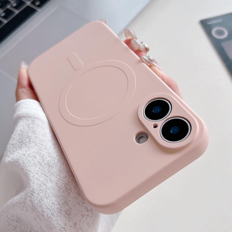 Ốp điện thoại nam châm MagSafe bằng silicone lỏng màu trơn, dành cho iPhone 17, dành cho iPhone Air, dành cho iPhone 16 Pro Max