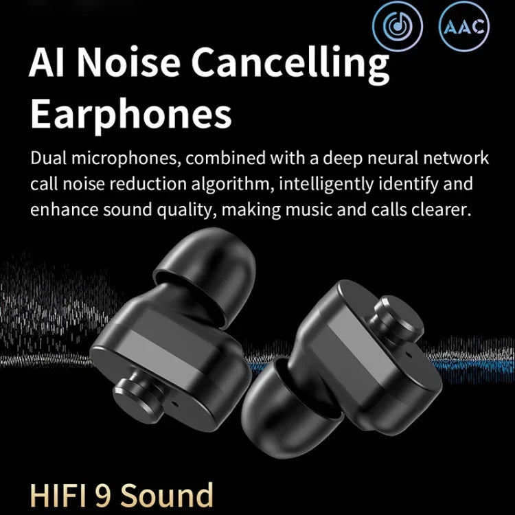 Đồng hồ thông minh tai nghe Bluetooth 2 trong 1 LC19 1.53 inch chống nước IP67, Hỗ trợ theo dõi giấc ngủ