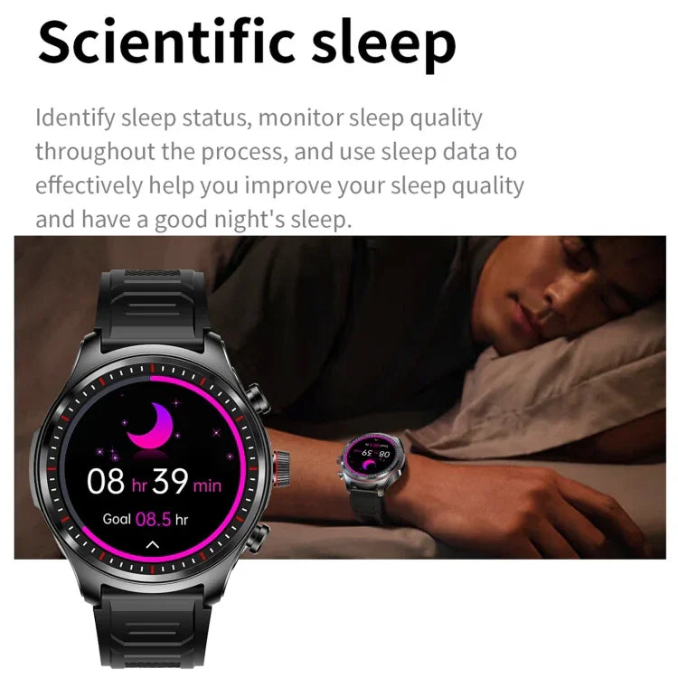 Đồng hồ thông minh tai nghe Bluetooth 2 trong 1 LC19 1.53 inch chống nước IP67, Hỗ trợ theo dõi giấc ngủ