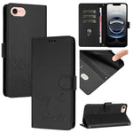 Ốp điện thoại da dập nổi nụ cười có RFID, dành cho iPhone 17 Pro Max, dành cho iPhone 17 Pro, dành cho iPhone 17, dành cho iPhone Air, dành cho iPhone SE 2024, dành cho iPhone 16 Pro Max, dành cho iPhone 16 Pro, dành cho iPhone 16 Plus