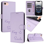 Ốp điện thoại da dập nổi nụ cười có RFID, dành cho iPhone 17 Pro Max, dành cho iPhone 17 Pro, dành cho iPhone 17, dành cho iPhone Air, dành cho iPhone SE 2024, dành cho iPhone 16 Pro Max, dành cho iPhone 16 Pro, dành cho iPhone 16 Plus