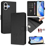 Ốp điện thoại da dập nổi nụ cười có RFID, dành cho iPhone 17 Pro Max, dành cho iPhone 17 Pro, dành cho iPhone 17, dành cho iPhone Air, dành cho iPhone SE 2024, dành cho iPhone 16 Pro Max, dành cho iPhone 16 Pro, dành cho iPhone 16 Plus